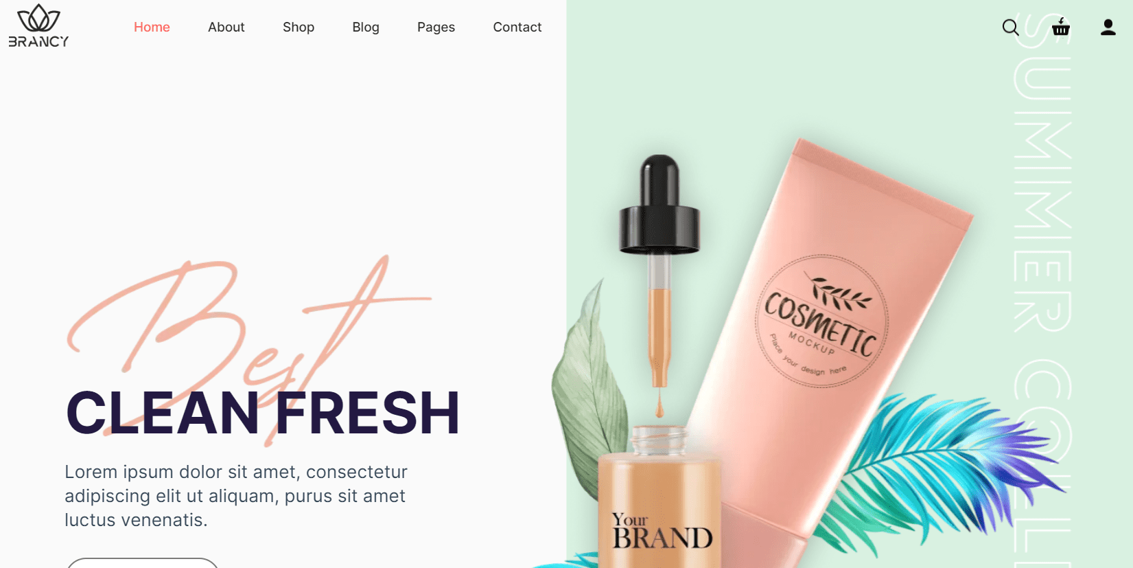 Cosmetic website demo 2